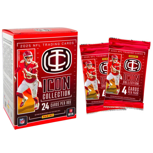NFL 2025 Panini Mahomes Icon Collection Blaster Box | 6 Pack