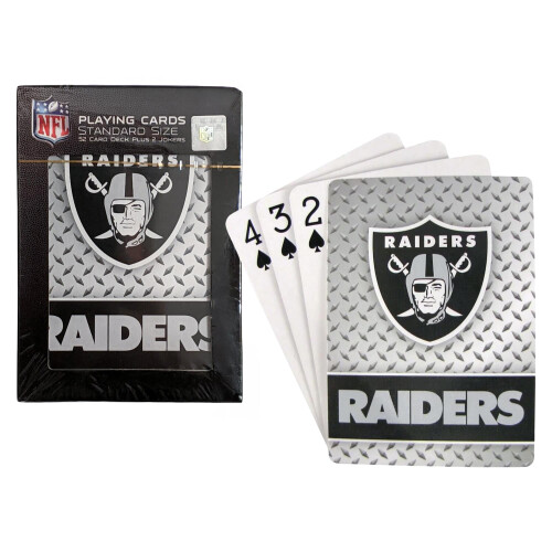 Las Vegas Raiders NFL Diamant-Spielkarten