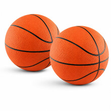 The Dreidel Company 2-Pack Pallone da Basket in Gomma 7" per Bambini - Size 3