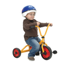 Constructive Playthings Peuter Trike, 21" Hoogte, 6.22" Breed, 22.5" Lengte, Zithoogte 10" H., Voor 2-4 Jaar, Geel, Model: WIN-44