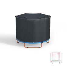 Housse de trampoline XCZ, couverture extérieure pour trampoline rond de 60 pouces, protection complète. Noir