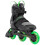 K2 Skate Trio Lt 100 Boa, 9, Black_Green 1