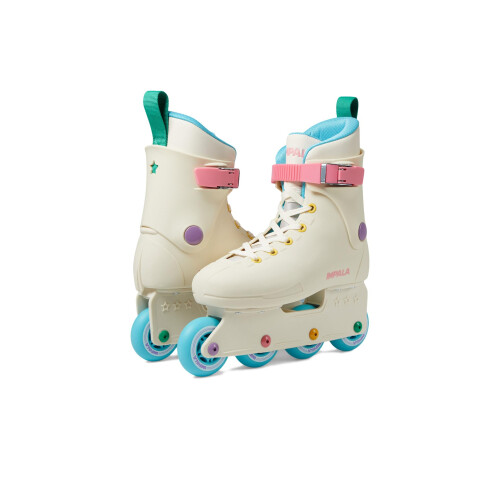 Impala Rollerskates Impala Lightspeed Inline Skate Vanilla Sprinkle 8 M