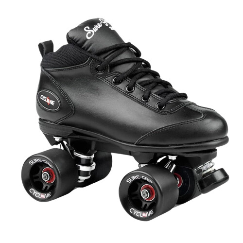 Sure-Grip Cyclone Roller Skate Black Mens 9 / Ladies 10