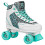 Roller Derby Roller Star 750 Damen Rollschuhe (SEA Foam Zebra, 7) 1