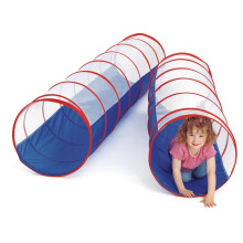 Excellerations 1,80 m Spieltunnel für Kinder ohne Montage – Innen & Außen