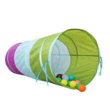 Pop Up Krabbeltunnel Spielzeug für Kinder, Baby, Kleinkind