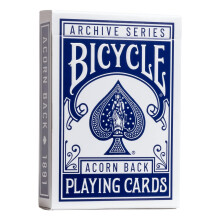 Bicycle Archive Series Eichel-Rückseite 1891 Spielkarten, Pokergröße Standardindex