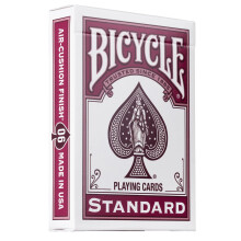 Bicycle Color Series #6 Burgunder Spelkort, Pokerstorlek Standard Index