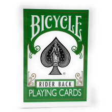 Bicycle Rider Back Grüne Spielkarten Pokergröße
