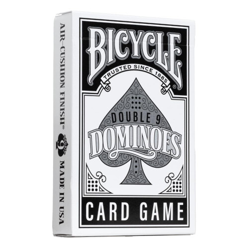 Dominos Double 9 Bicycle - Version Portable du Jeu Classique de Dominos