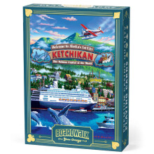 Boardwalk Puzzles Premium Featherlight Spielkarten, thematisches Deck für Zuhause und Reisen | Ketchikan