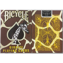 USPC Cykel Giraffkortlek - Brun Gul Vit Hud Baksida Design