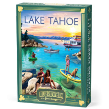 Boardwalk Puzzles Premium Featherlight Unieke Speelkaarten, Leuk Themapakket voor Thuis en Reis | Lake Tahoe