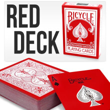 Bicycle Red Reverse Deck by Magic Makers