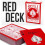 Bicycle Red Reverse Deck by Magic Makers 1