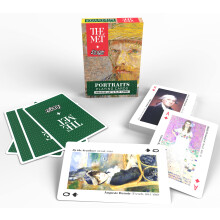 Lingo x Metropolitan Museum of Art - Portraits Spielkarten | Kunst Lernspiel für Erwachsene | Einzigartiges Geschenk für Museumsfans