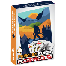 Wilcor Bigfoot Szene Premium Poker Spielkarten Sasquatch 1 Deck