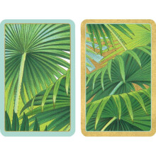 Caspari Palm Fronds Speelkaarten - 2 Setjes Inclusief