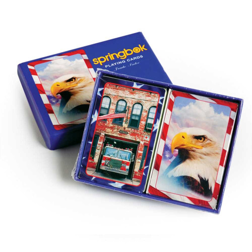 Springbok America The Beautiful Bridge Jumbo Index Speelkaarten