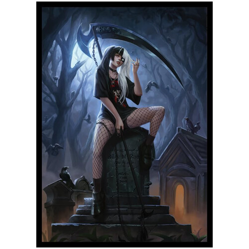 Fantasy North - Riley Raes - Devilino del Papà - 100 Maniche Matte Testurizzate TCG