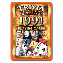 Flickback 35. Geburtstag Trivia Karten - 1991 Deck - Geschenk für Männer oder Frauen