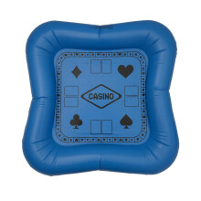 Aufblasbarer Spieltisch für den Pool - Wasserdicht mit Spielkarten