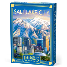 Cartes à Jouer Premium Featherlight Boardwalk Puzzles, Thème Amusant pour Domicile et Voyage | Salt Lake City