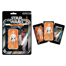 AQUARIUS Star Wars Luke Skywalker Premium Spielkarten - Luke Skywalker Kartendeck für Lieblingsspiele - Offiziell lizenziert