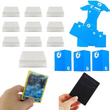 DeElf 1000 Manchons Clairs pour Cartes de Jeu Taille Standard MTG Baseball Sports