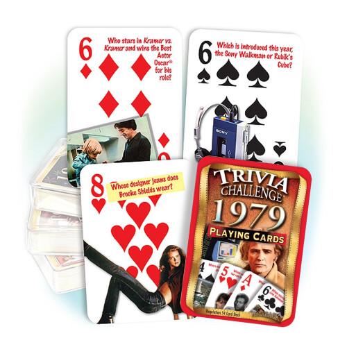 Cartes à Jouer Trivia Flickback 1979