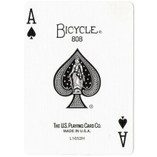 Bicycle Speelkaarten Force Deck Blauw Achterkant (Schoppen, Aas)