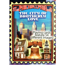 Cartas de Juego Souvenir de Filadelfia La Ciudad del Amor Fraternal