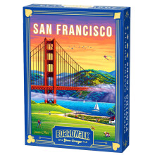 Boardwalk Puzzles San Francisco, Einzigartige Spielkarten, Themendeck für Zuhause und unterwegs