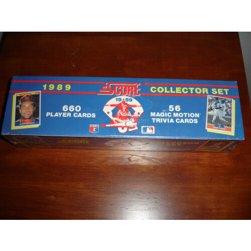 Score 1989 Baseball Karten-Fabrikset