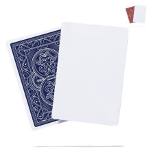 Jeu de cartes vierges pondérées | Parfait pour l'extérieur | Cartes à jouer étanches et résistantes au vent | 54 cartes (M)