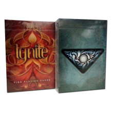 Lot 3 Fire en Water Ignite Fathom 2 Decks met Zakrekenmachine Speelkaarten door Ellusionist Magic Cardist