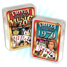 Flickback 1970 Trivia Speelkaarten & 1970's Muziek Decade Trivia Combo Verjaardag/Verjaardag