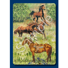Cartes à Jouer "Horses 3" Design de Ruth Maystead (HOS3-PC)