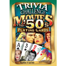 Flickback 1950's Film Trivia Speelkaarten: 70e Verjaardag of Jubileum