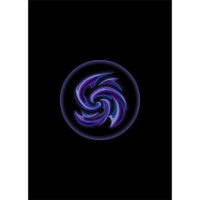 Fantasy North - Elements I - Void - 100 Textured Matte TCG Kaartsleeves - Voor MTG, Pokemon en Meer