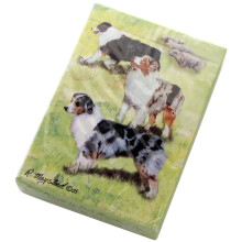 Beste Vrienden Speelkaarten, door Ruth Maystead - Australian Shepherd