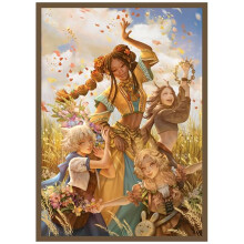 Fantasy North - Dianessia - Barn av Jorden - 100 Släta Matta TCG Kortfickor - Passar Magic MTG Pokemon