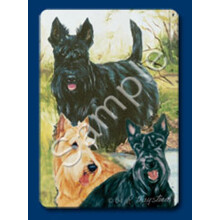 Carte da Gioco Scottish Terrier (Scottie) Progettate da Ruth Maystead (SCT-PC)