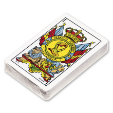 Deck 50 Fournier Spanische Spielkarten Katalanisch Rot 35 Baraja Catalana Rot