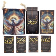 ASVP Shop Engel Nummer Orakel Kaartenset - 60 Inspiratie- en Affirmatiekaarten voor Spirituele Groei