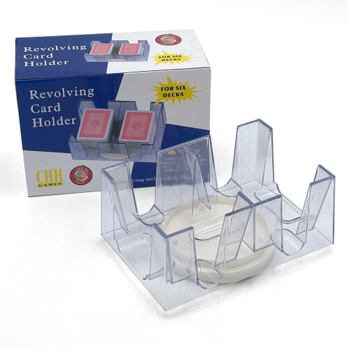 CHH 6 Deck Drehbarer Kartenhalter