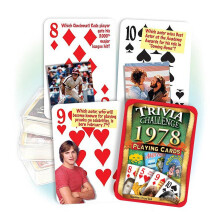 Flickback 1978 Trivia Spielkarten: 41. Geburtstag oder 41.