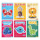Floatlive Kinder Kartenspiele Set, 6 Decks, Go Fish, Old Maid, Crazy Eights, Memory Match, Slap Jack, War 1