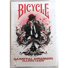 Karnival Assassins Röda Kortlek Bicycle - 2:a Utgåvan
